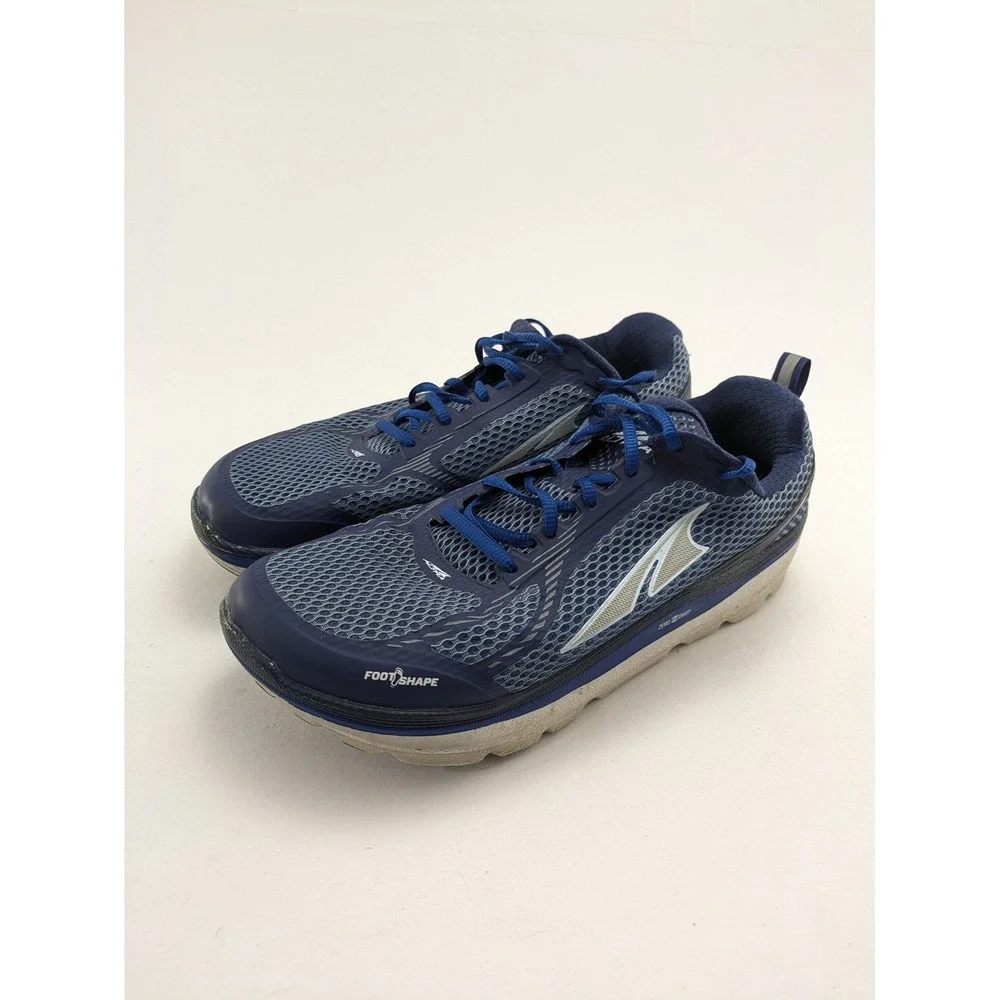 Mens Altra Paradigm 3 Guide Rail Currex Blue Running Shoes AFW1739F-1 Size 10